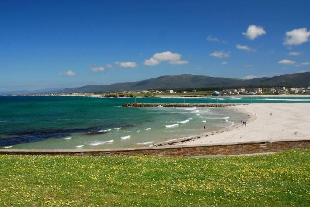 Apartamento Playa A Rapadoira Con Terraza Foz Eksteriør billede